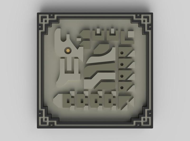 Monster Hunter - Gravios MHF2/MHFU Icon Plaque / Fridge Magnet