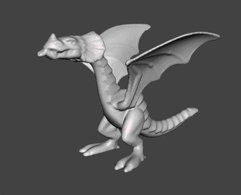 RED DRAGON 90s MEDIEVAL PLASTIC FIGURE MODEL WILDLIFE HQ VINTAGE