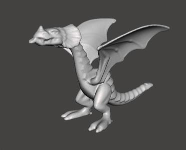 RED DRAGON 90s MEDIEVAL PLASTIC FIGURE MODEL WILDLIFE HQ VINTAGE