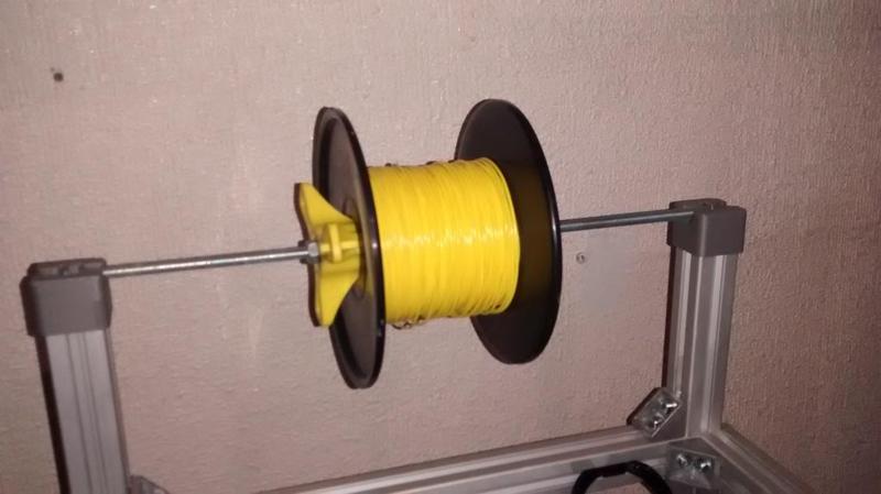 Adaptador Perfil 3030 para soporte de bobina (T-slot adapter for spool holder)