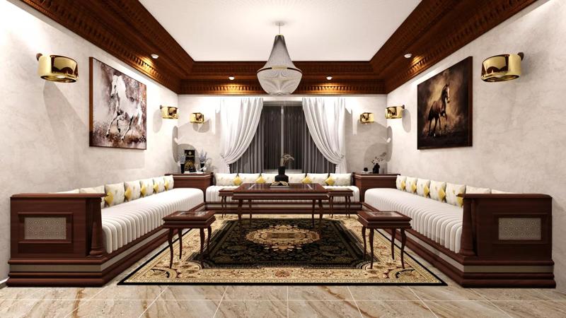 Arabic living room 3d model
