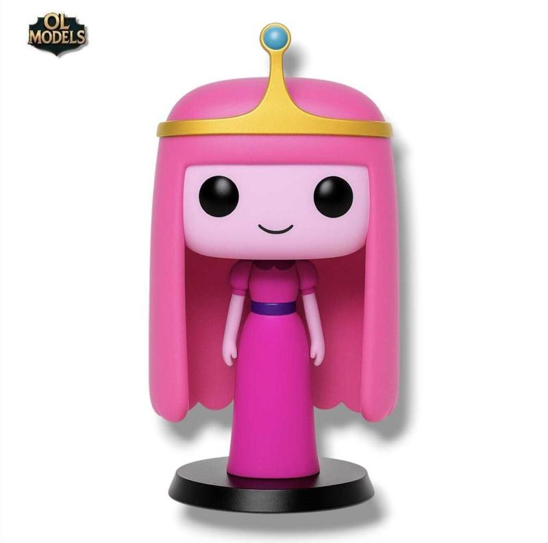 Princess Bubblegum Chibi Figure Adventure Time 3D Model
