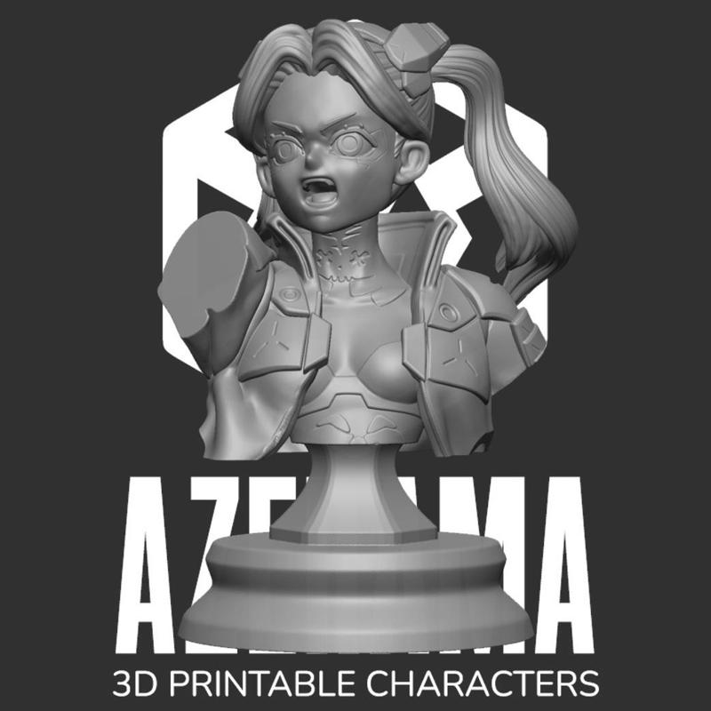 REBECCA BUST STL READY FOR 3D PRINTING
