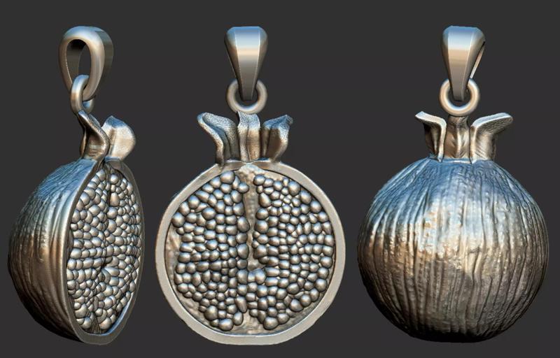 Pomegranate - Roma - Pendant