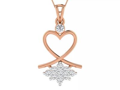 High Jewelry Pendant Earrings Set 3dm stl obj mtl gltf glb