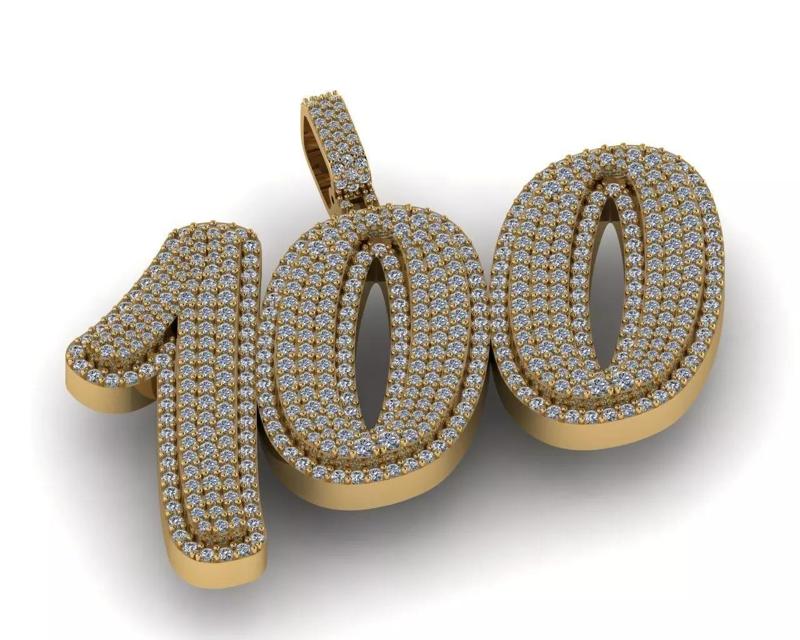 Solitaire Diamond Pendant - Diamond Pendat