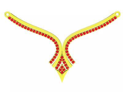 6043 luxury diamond necklace