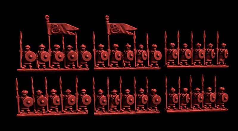 Southling Infantry - 10mm