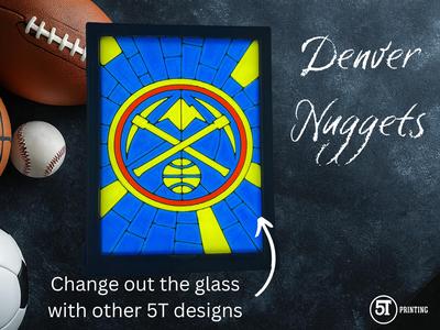 Denver Nuggets Swappable Light box