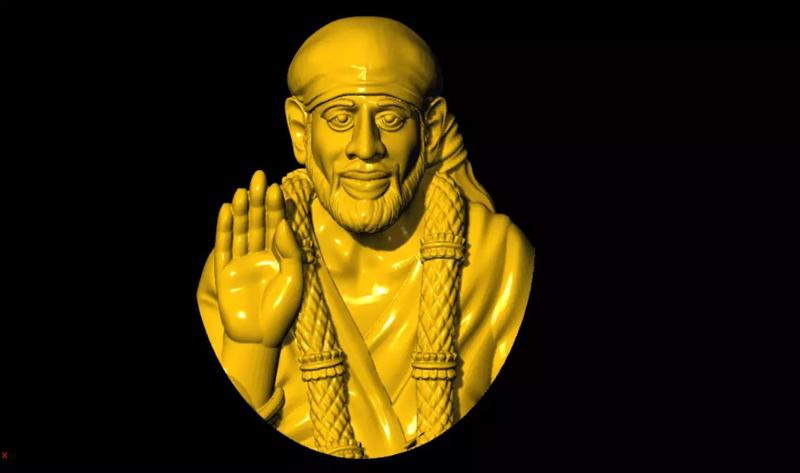 SAI BABA 3D MODEL