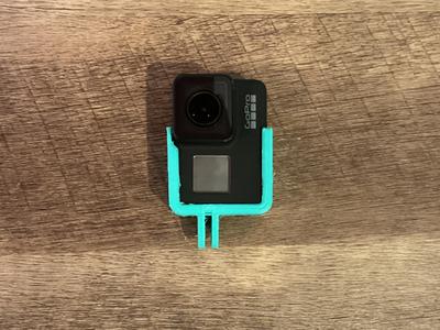 Vertical GoPro Hero 5/6/7 easy fit half case 