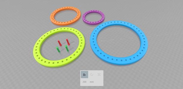Round Knitting Loom Set