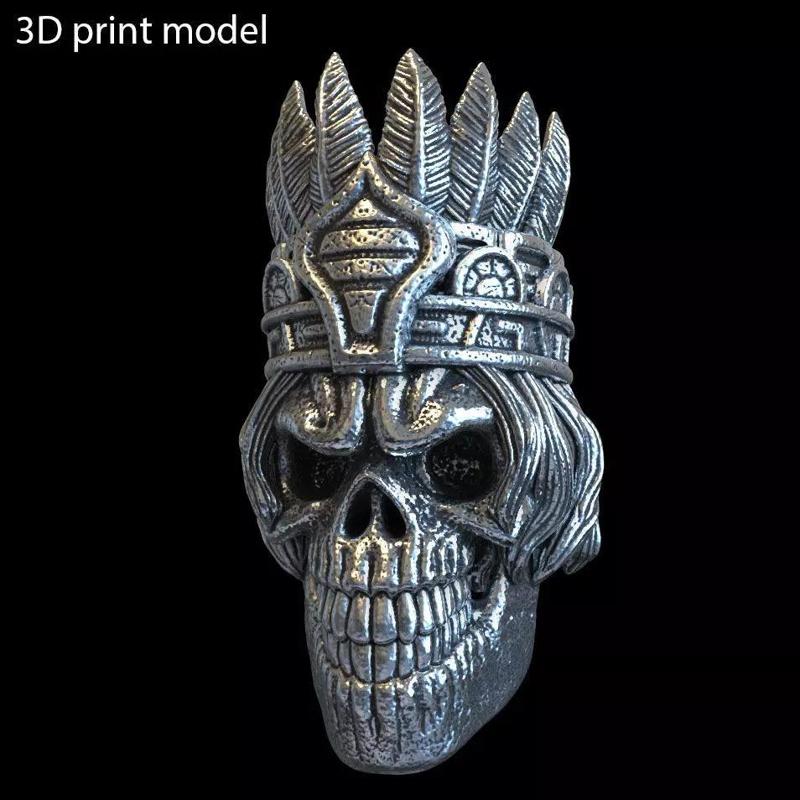 skull  pendant jewelry Tribal vol1