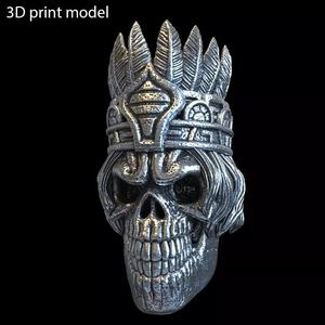 skull  pendant jewelry Tribal vol1