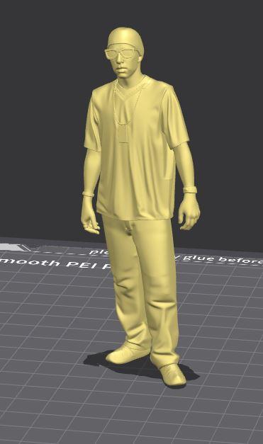 Personaje Masculino (vendedor) GTA5 / Male Salesman Figurine  GTA5