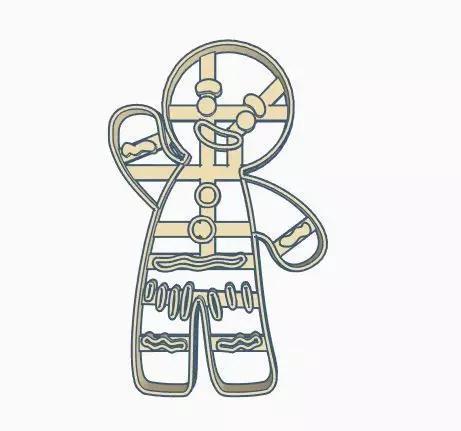 Shrek Gingerbread Cookie Cutter