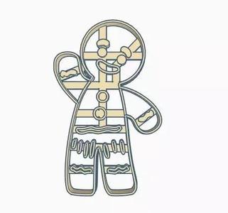 Shrek Gingerbread Cookie Cutter