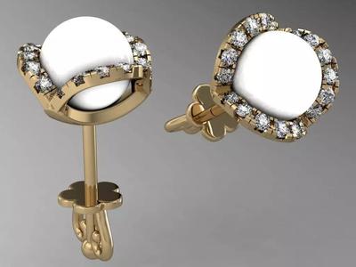 fashion stud earring