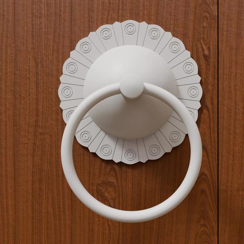 Chinese Style Vintage Door Knocker 9- High Poly 3D Model