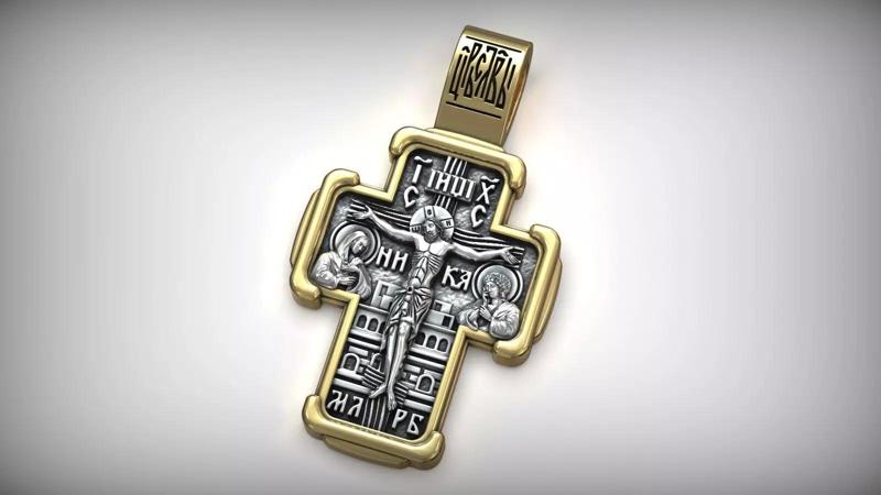 Jesus Christ Orthodox Cross Venerable Ilya Muromets