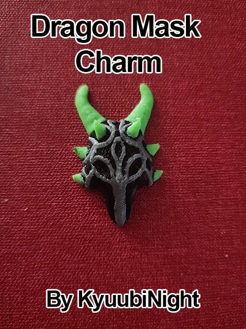 Dragon Mask Charm
