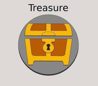 Treasure Counter for Magic: The Gathering Amonkhet MtG #MtGCounters Chips Tokens
