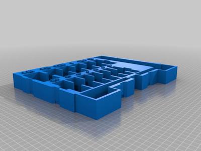 icon 56211 deep impact socket  holder for versastack and t-stack 2 drawer box