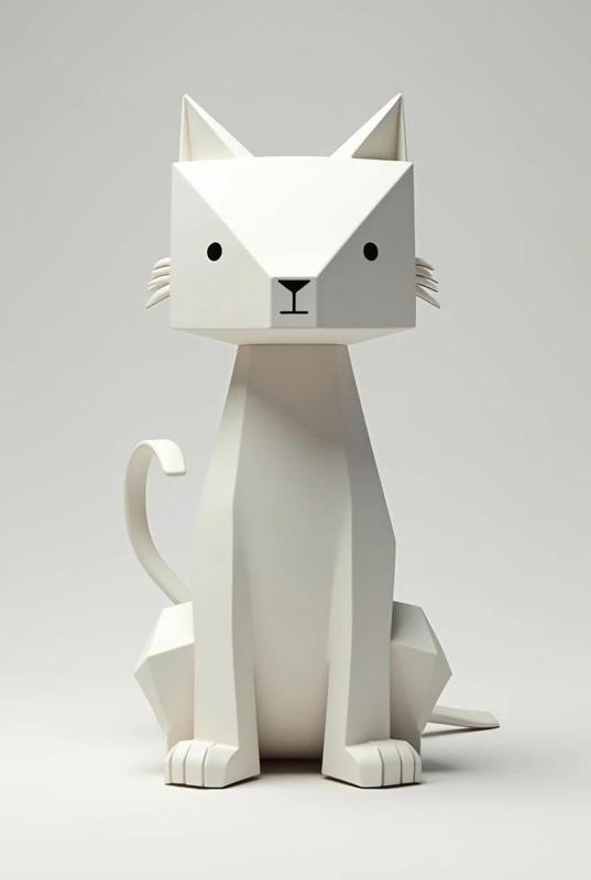Michiorigami - The Eternal Paper Cat