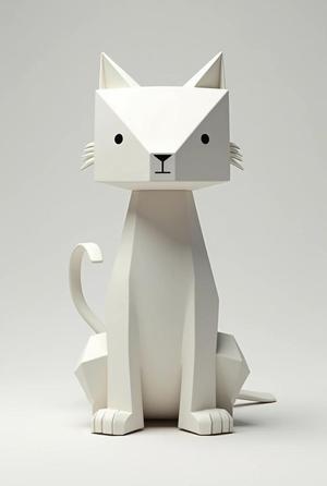 Michiorigami - The Eternal Paper Cat