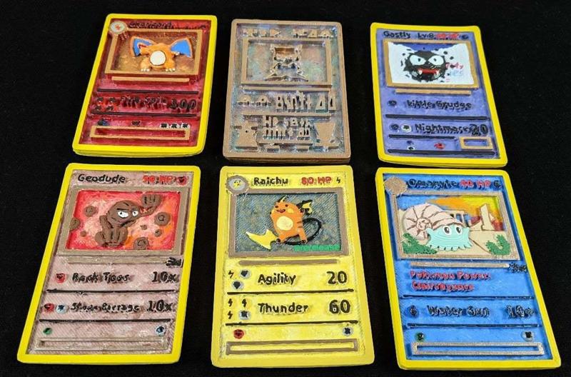 3D Printable Pokemon Cards