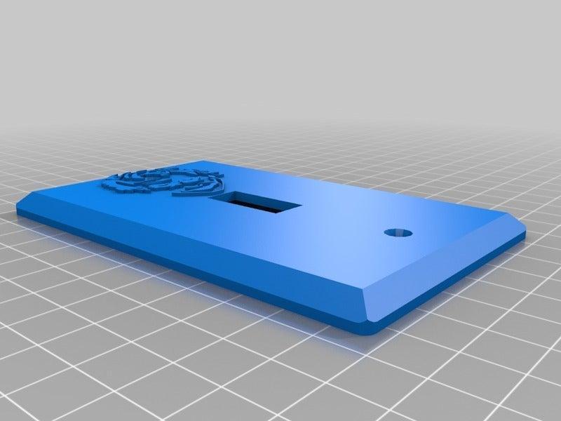 The Joker (Heath Ledger) Insignia Logo Light Switch Plate