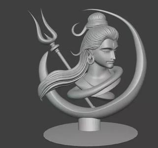 Artistic Shiva 3D Model