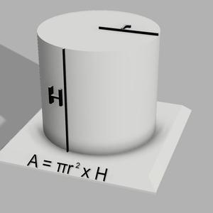 Formulas for calculating volumes