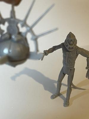 Flash Gordon (1980) Lizard Man and Drone action figure 3.75
