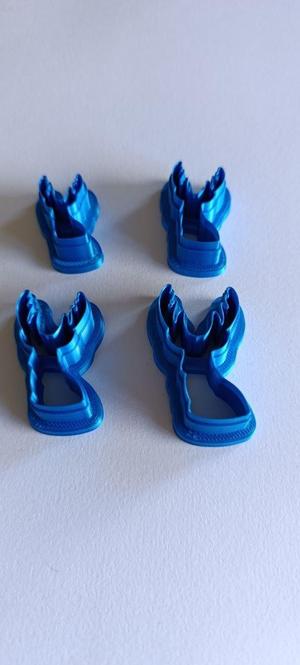 Cutter with deer shape for polymer clay