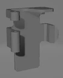 Mobius Rail Mount Hinge Lid ABS