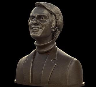 Carl Sagan Bust