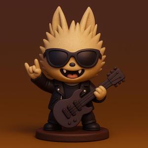 Labubu Rocker