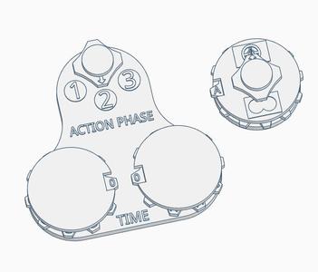Alternative time and aim-spot trackers