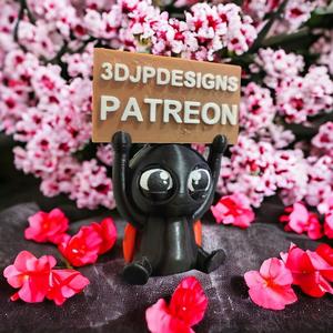 Cute LadyBuy Holding Sign ( Support Free )