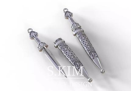 Dagger in sheath