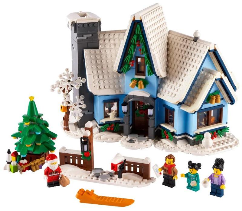 PixelBricks3D - Christmas Santas Visit 🎅🏠🎄