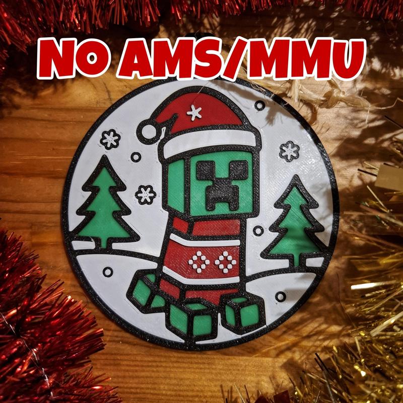 Minecraft Creeper christmas toy