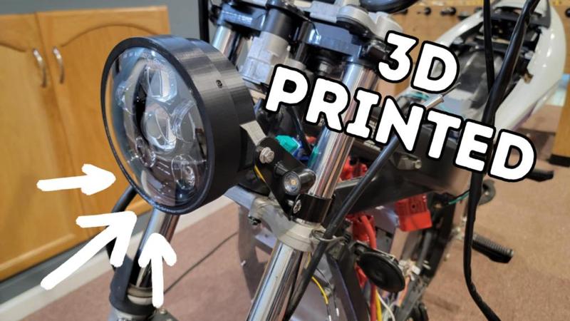 Motorcycle Headlight Housing