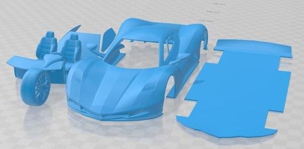 Aspark Owl 2020 Printable Car