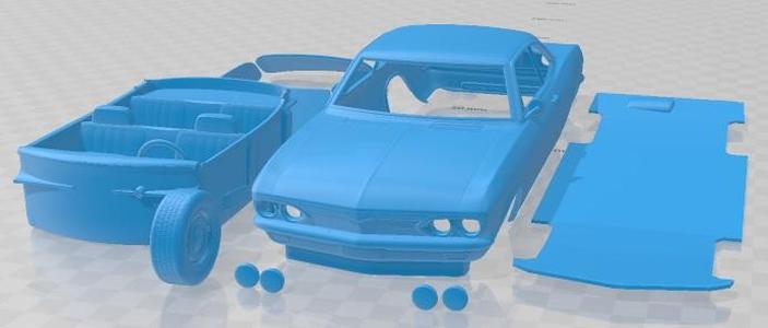 Chevrolet Corvair 1965 Printable Car