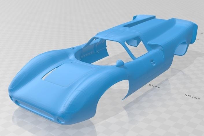 Lola MKIII T70 Printable Body Car