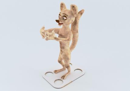 Possum Toothbrush Holder
