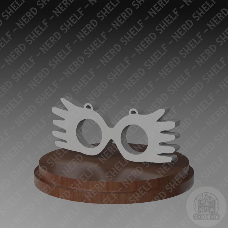 Luna Lovegood Glasses, Hanging Ornament
