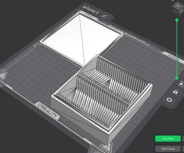 organizer for schliff/microsection